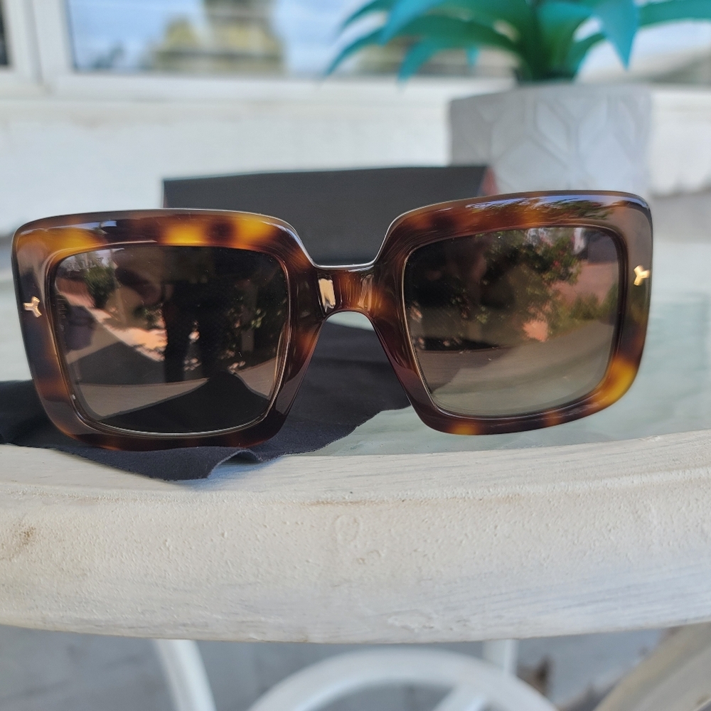 Bally Tortoise Sunglasses - Picture 3 of 12